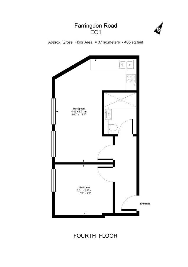 Heinze Flat 402 - One Bedroom Fourth Floor Flat By City Living לונדון מראה חיצוני תמונה